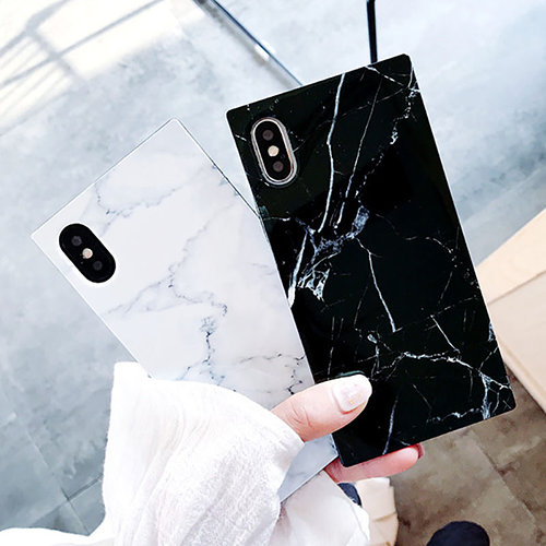 Glossy Marble iPhone Case