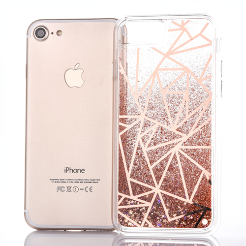 Geometric Rose Gold iPhone Case - Her Teen Dream
