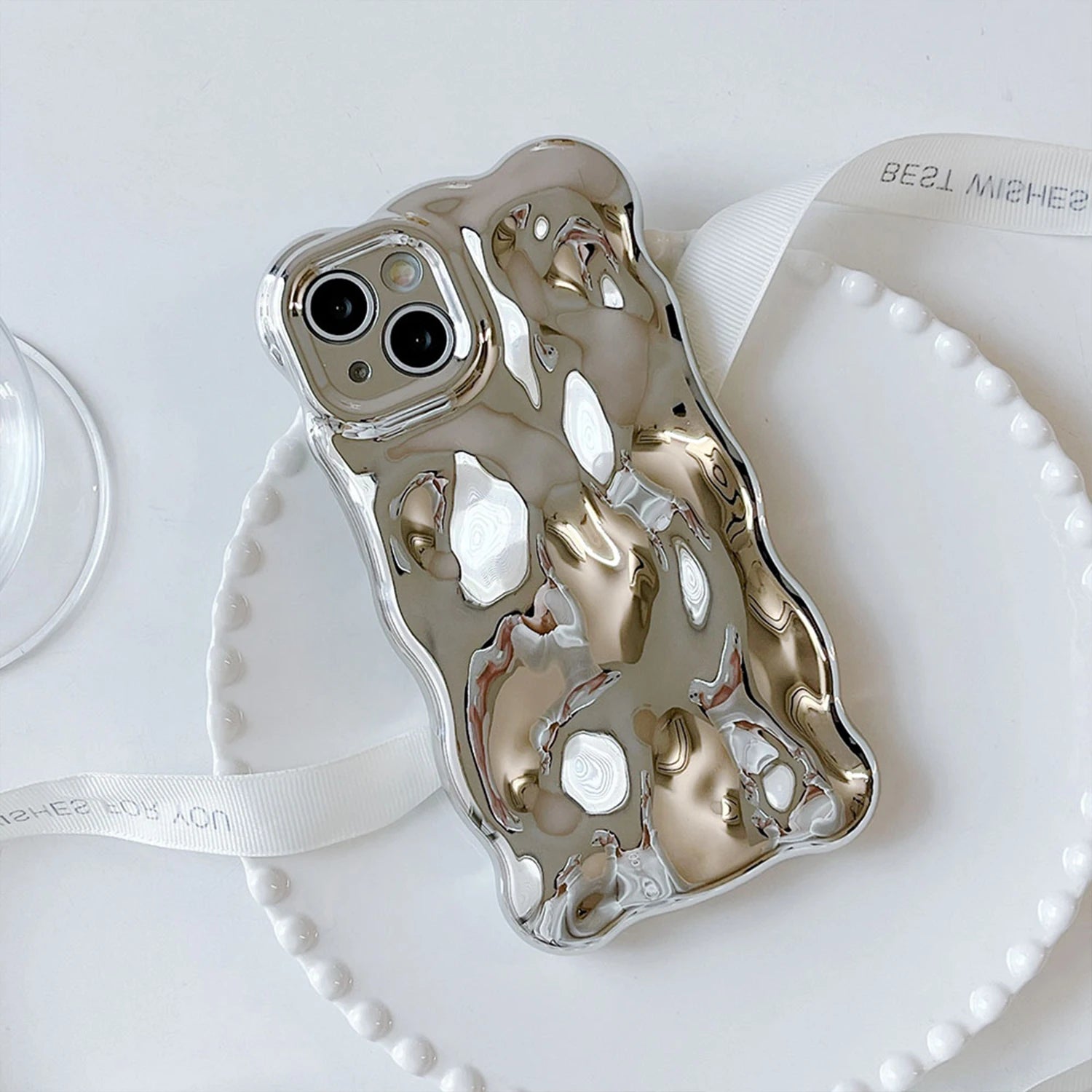 Metallic Drip iPhone Case