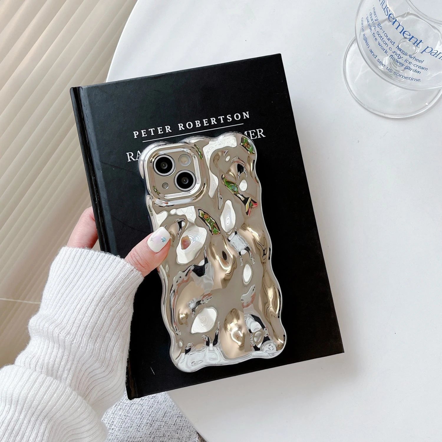 Metallic Drip iPhone Case