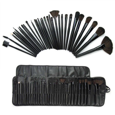 32 Piece Makeup Brush Set - Her Teen Dream Her Teen Dream