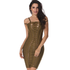 Strapped Bandage Dress- Olive - Her Teen Dream