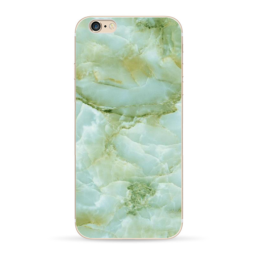 Green Soft Granite Marble iPhone Case - Her Teen Dream