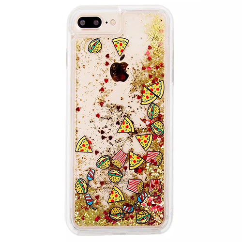 Junk Food Pizza Hamburger and Fries iPhone Case - Her Teen Dream