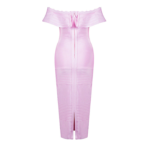 Lavender Bodycon Dress - Her Teen Dream