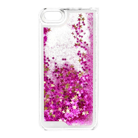 Quicksand Magenta Glitter iPhone Case - Her Teen Dream