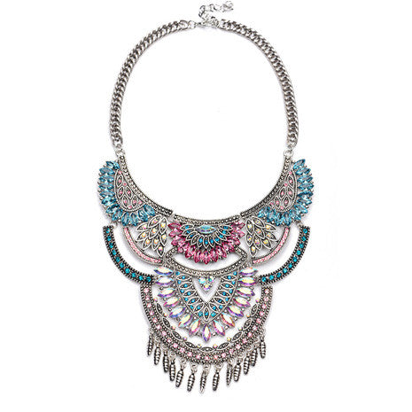 Rainbow Tribal Necklace - Her Teen Dream
