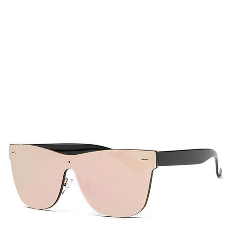 Aya Rose Gold Rimless Sunglasses - Her Teen Dream