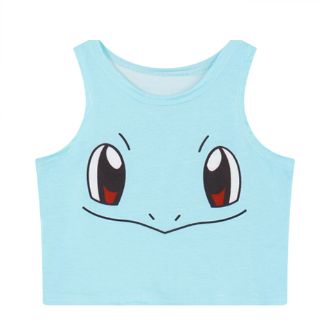 Pokémon Squirtle Crop Top - Her Teen Dream