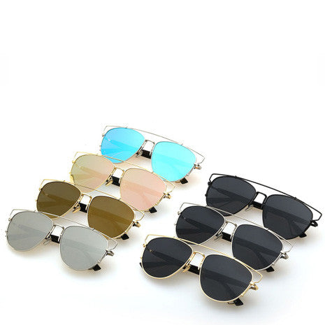 Alessa Aviator Sunglasses - Gold Rims - Her Teen Dream
