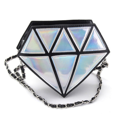 Diamond Holographic Bag - Her Teen Dream