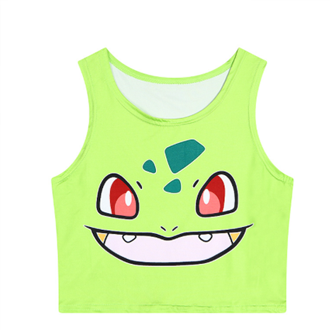 Pokémon Bulbasaur Crop Top - Her Teen Dream