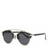 Butterfly Rimmed Sunglasses - Silver Rims - Her Teen Dream