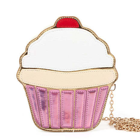 Cupcake Novelty Shoulder Bag - Her Teen Dream