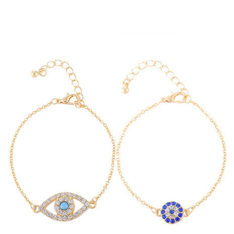 Evil Eye Set Bracelet - Her Teen Dream