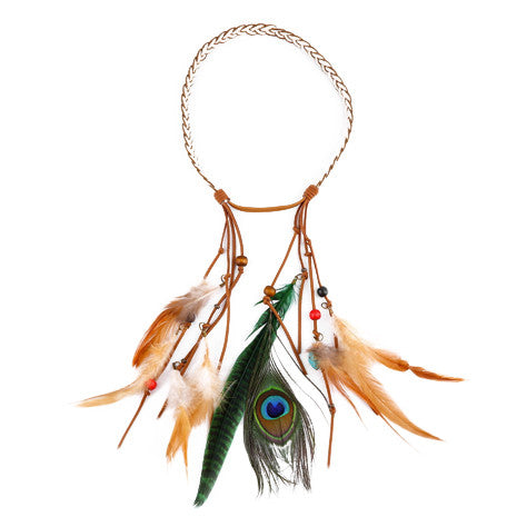 Feather Boho Headband - Her Teen Dream