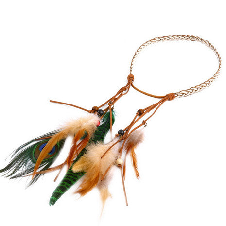 Feather Boho Headband - Her Teen Dream