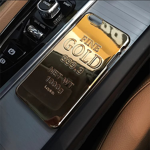 Fine Gold 999.9 iPhone Case - Her Teen Dream