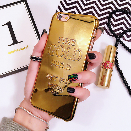 Fine Gold 999.9 iPhone Case - Her Teen Dream