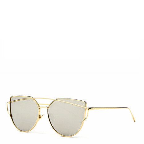 Ray Grey Gold Sunglasses - Her Teen Dream