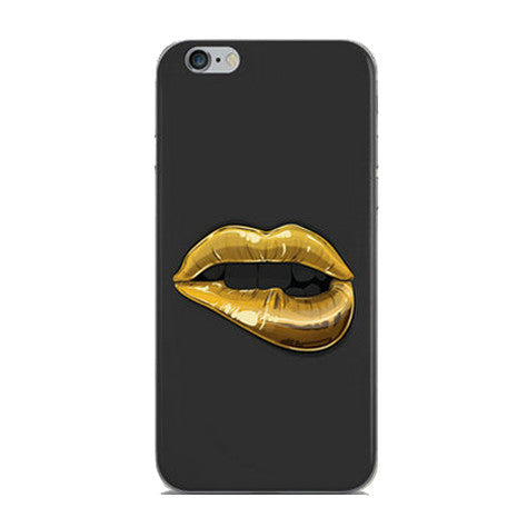 Gold Lips iPhone 6/6s Case - Her Teen Dream