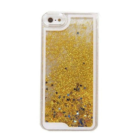 Quicksand Gold Glitter iPhone Case - Her Teen Dream