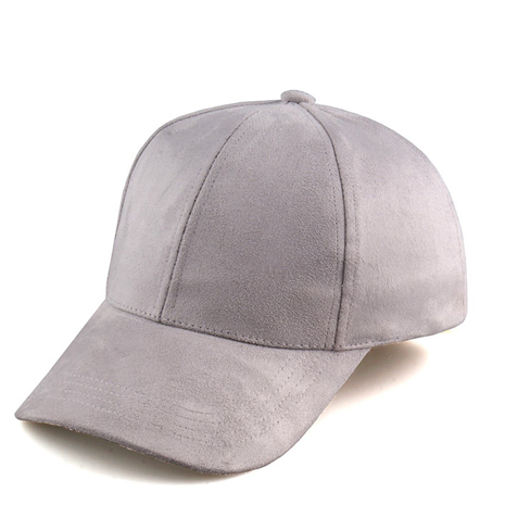 Grey Suede Baseball Cap - Her Teen Dream - Her Teen Dream