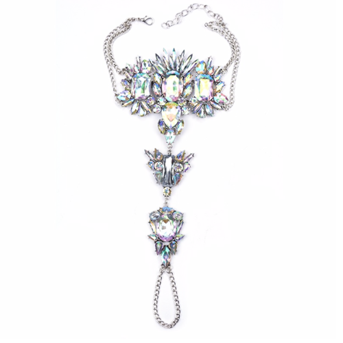 AB Crystal Hand Chain - Her Teen Dream