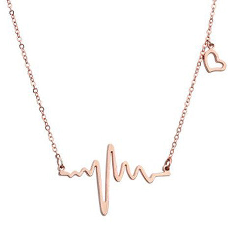 Heartbeat Necklace - Her Teen Dream