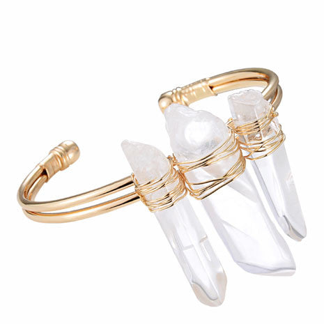 Oversized Large Crystal Bracelet - Her Teen Dream