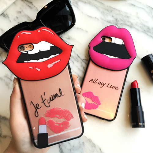 Je'Taime 3D Silicone Lips iPhone Case - Her Teen Dream