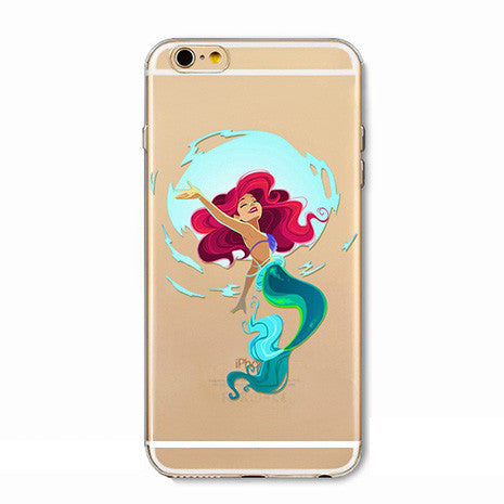 Little Mermaid Illustration iPhone Case - Her Teen Dream