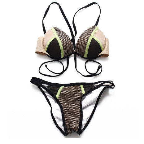 Nude Mesh Bikini - Her Teen Dream