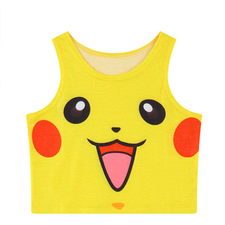 Pokémon Pikachu Crop Top - Her Teen Dream