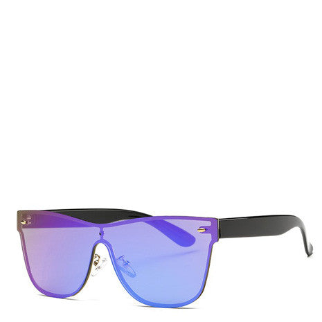 Aya Purple Rimless Sunglasses - Her Teen Dream