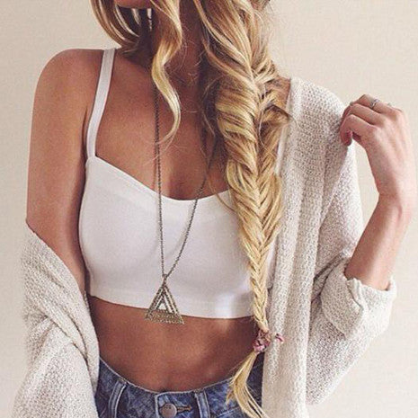 Ribbed Crop Top - Her Teen Dream