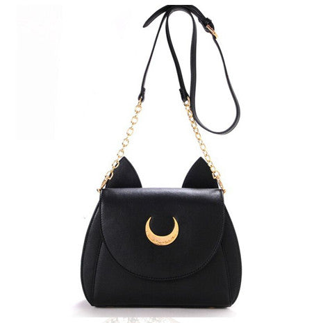 Sailor Moon Black Bag - Her Teen Dream