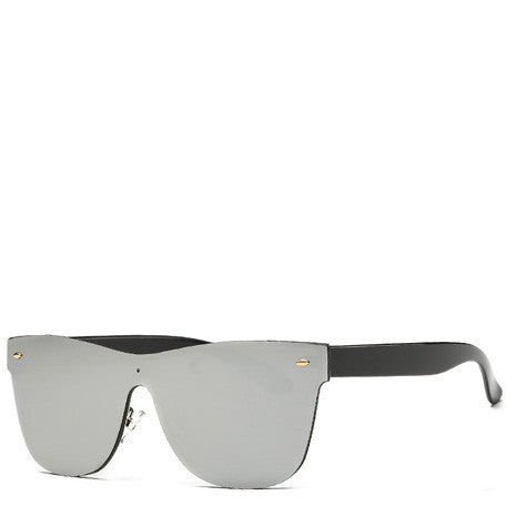 Aya Silver Rimless Sunglasses - Her Teen Dream