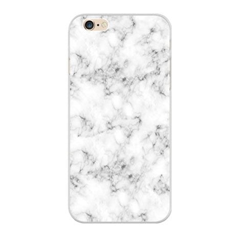 White Marble iPhone Case - Her Teen Dream